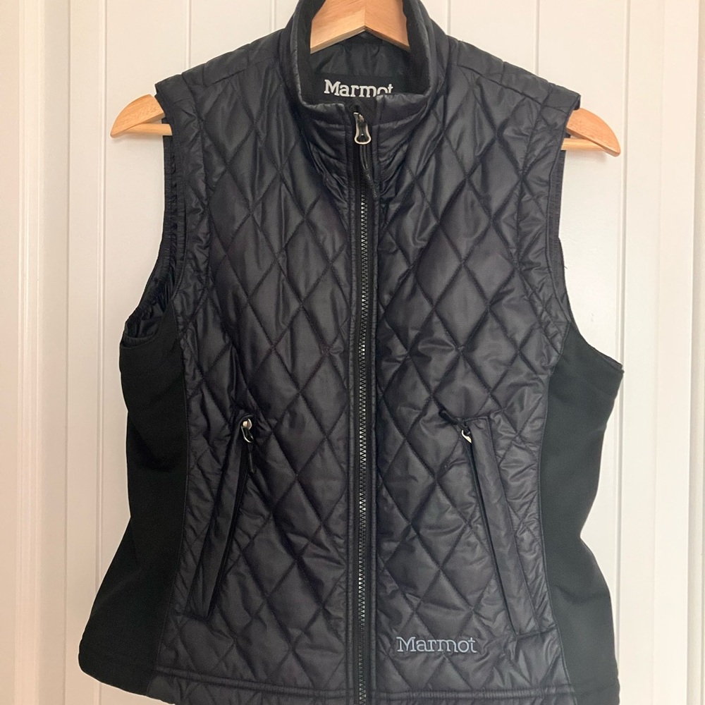 Marmot Black Quilted Women's Insulated Vest